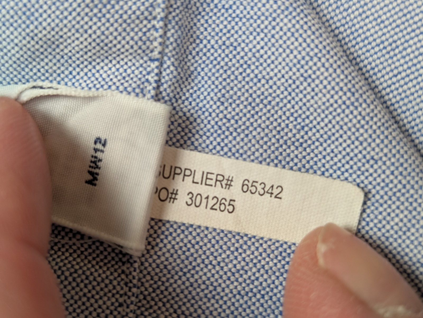 CHEMISE Ralph Lauren homme XL Classic Fit Bleu Ciel Uni poche TBE 👕