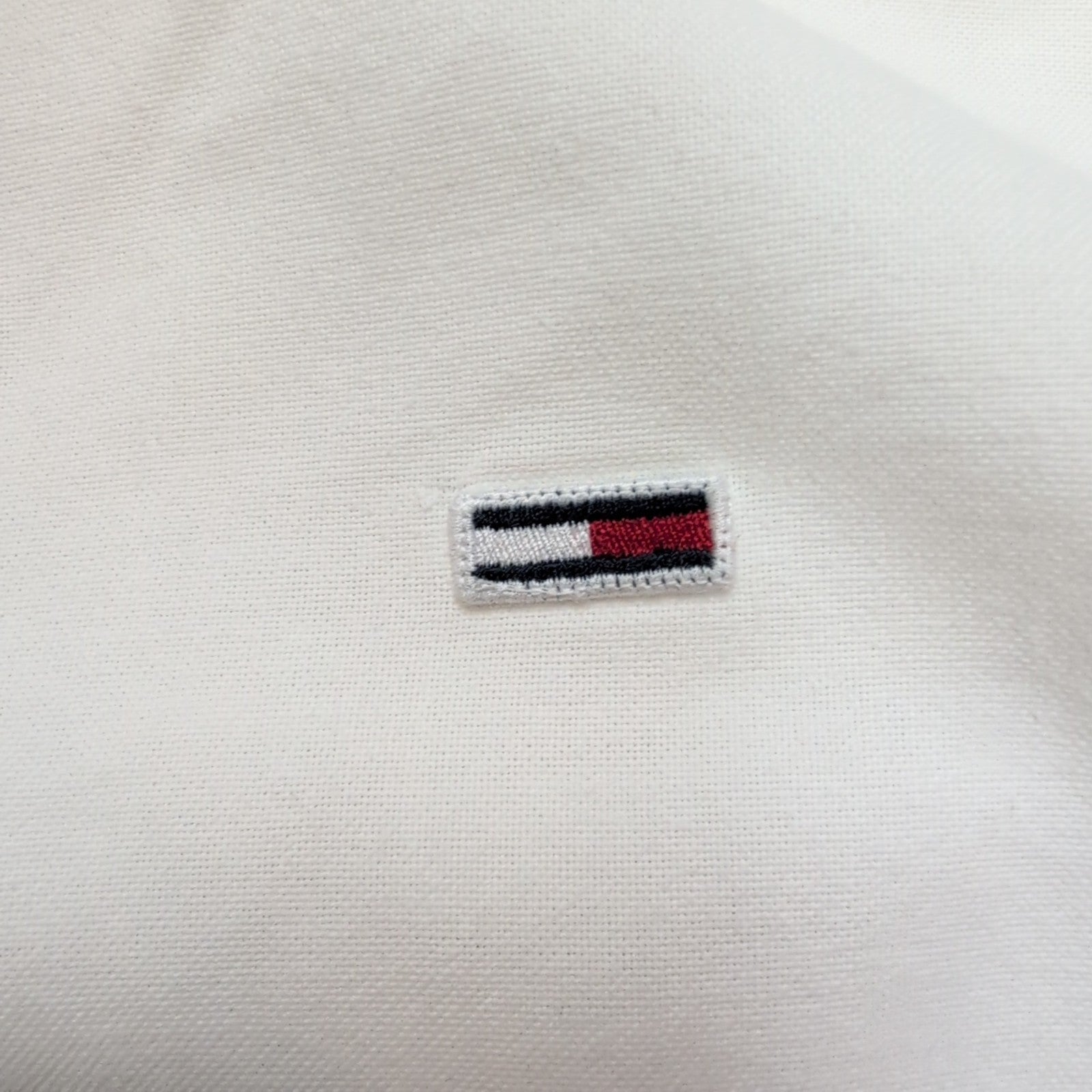 Chemise Tommy Hilfiger blanche manches longues Slim Fit S