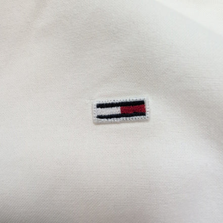 Chemise Tommy Hilfiger blanche manches longues Slim Fit S