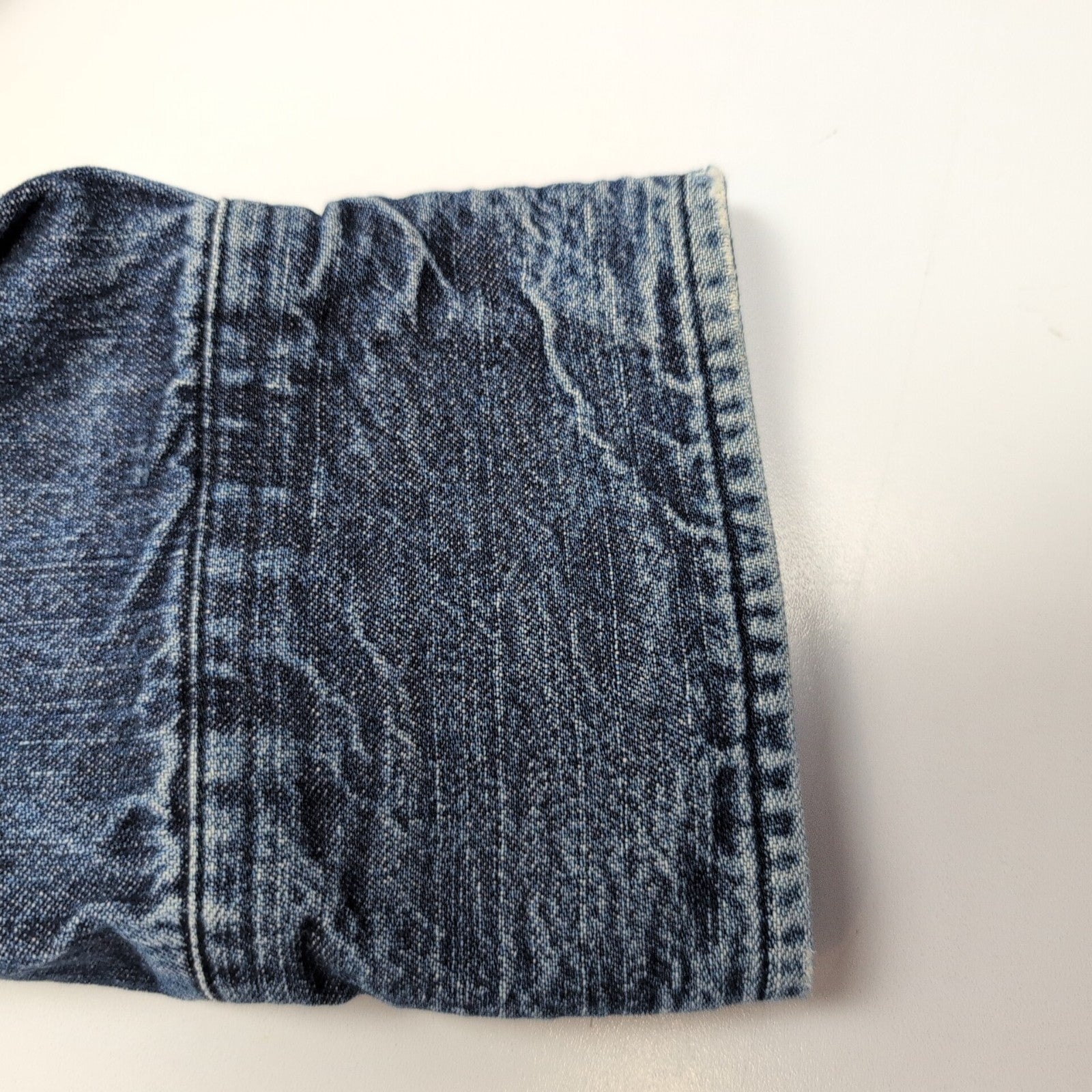 Chemise Carhartt 2XL Western Denim Épais Bleu Pression Vintage