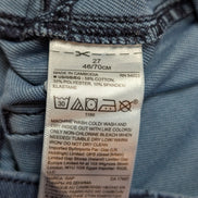 JEAN Fille GAP Taille 27 (36/S) Knit Favorite Jegging Stretch Bleu Foncé Rinsed