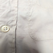 Chemise L.L. Bean beige crème uni taille S #134e