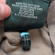 Gilet Lauren Ralph Lauren Femme Kaki Boutons Or Gravés - Taille S