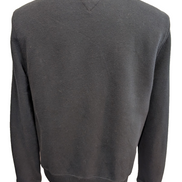 Sweat Tommy Hilfiger vintage noir grand logo sérigraphié homme taille S