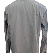Chemise Polo Ralph Lauren Shirt L XL Regent Custom Fit Rayée Poignets Mousquetai