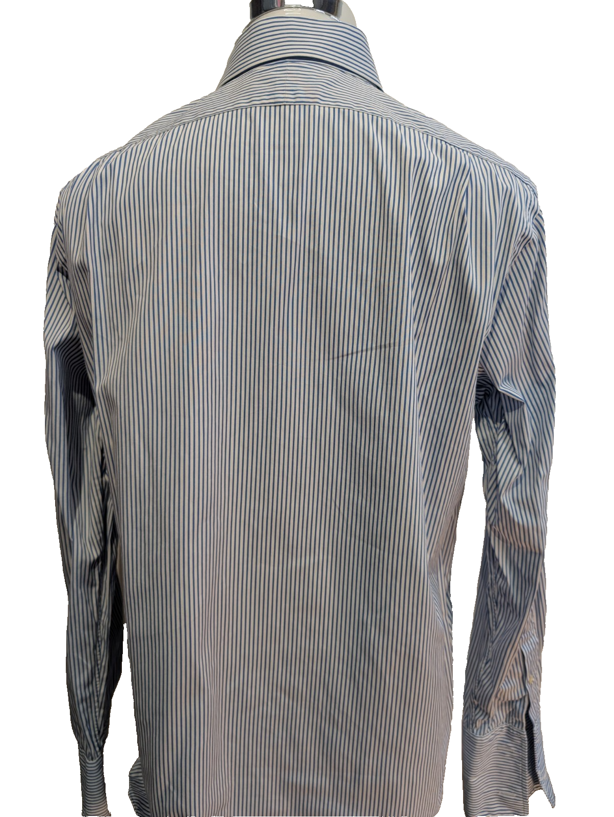 Chemise Polo Ralph Lauren Shirt L XL Regent Custom Fit Rayée Poignets Mousquetai