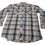Chemise Corral West Ranch Wear cow-boy western à carreaux taille L