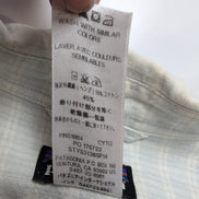 Chemise Patagonia M Bleu Carreaux Chanvre Coton Manches Courtes