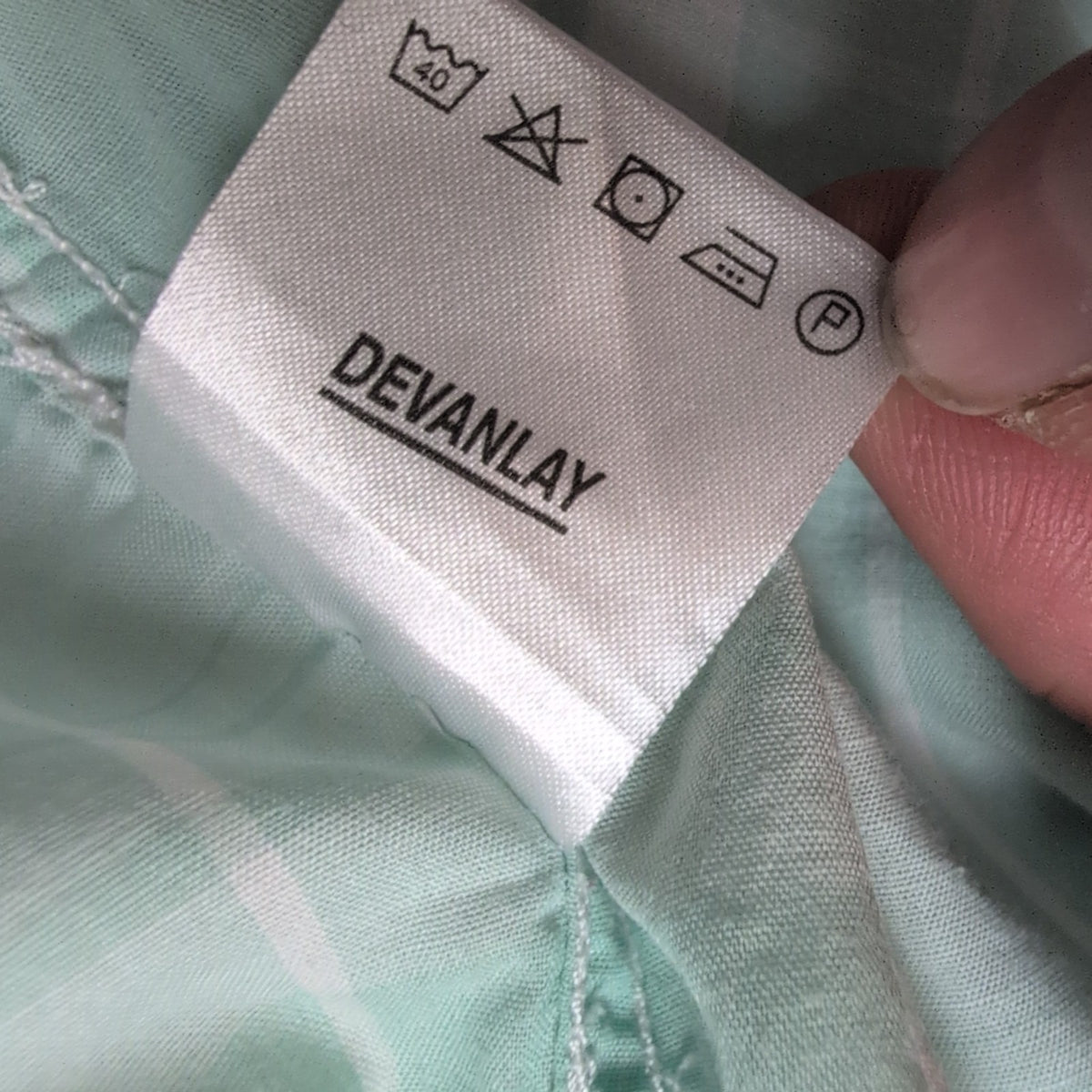Chemise Lacoste Vintage 43 L Carreaux Vert Pastel Manches Longues Modulables