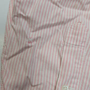 Chemise Polo Ralph Lauren Shirt XL XXL The Big Oxford Rose Rayée Logo Col Classi
