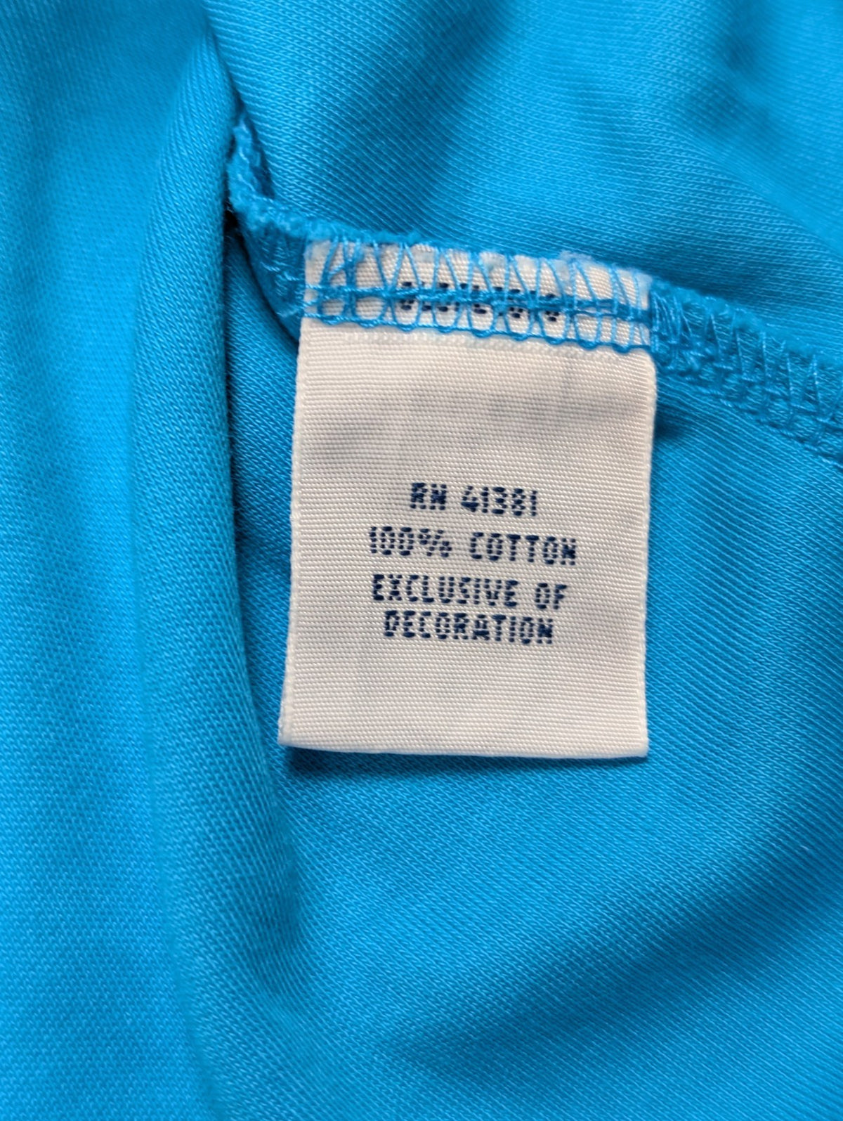 Polo manches courtes Polo Ralph Lauren XL bleu turquoise Pima logo multicolore