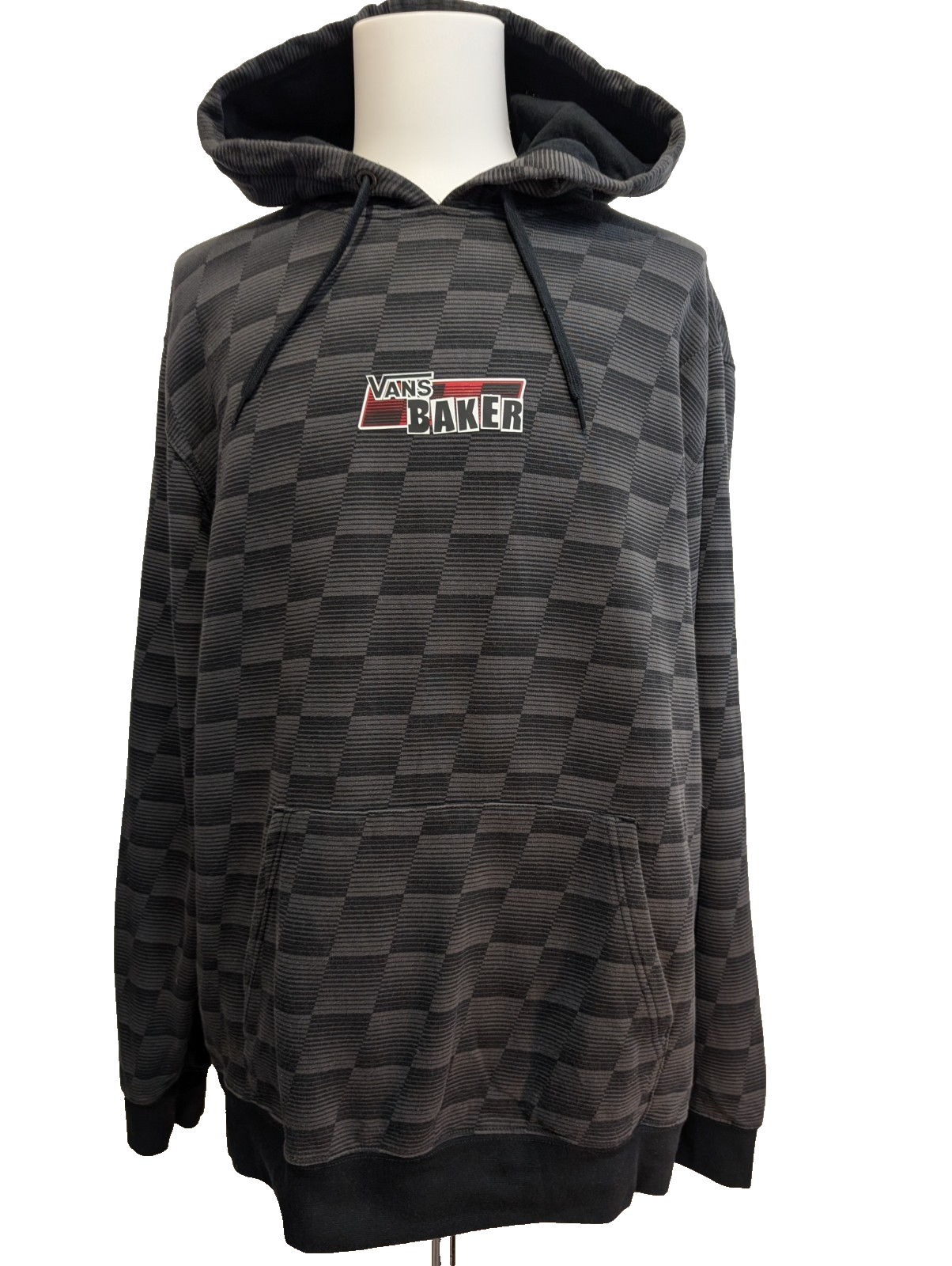 ➜ Sweat à Capuche Vans x Baker Skateboard - Rare Collab - Noir/Gris - XL