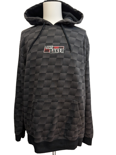 ➜ Sweat à Capuche Vans x Baker Skateboard - Rare Collab - Noir/Gris - XL