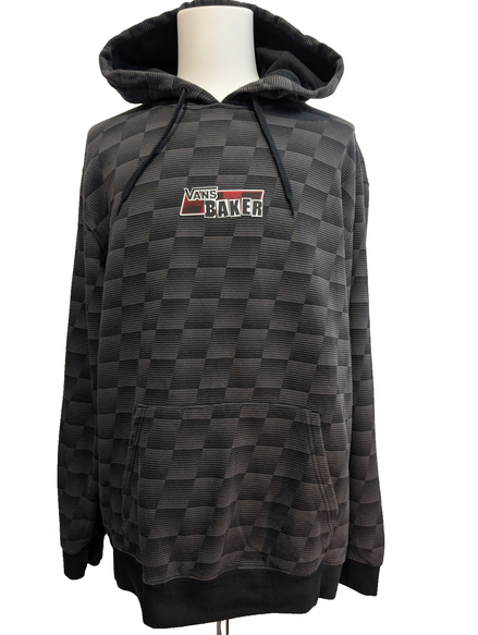 ➜ Sweat à Capuche Vans x Baker Skateboard - Rare Collab - Noir/Gris - XL