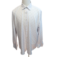 Nautica chemise blanche à motifs stretch fluide taille XL XXL