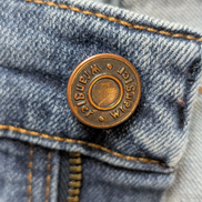 Jean Wrangler Vintage Regular Fit Homme W36 L30 Bleu Denim Stretch Confort