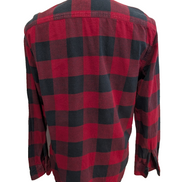 Chemise LEVI'S Standard Flanelle Épaisse Grands Carreaux Rouge & Noir Taille M