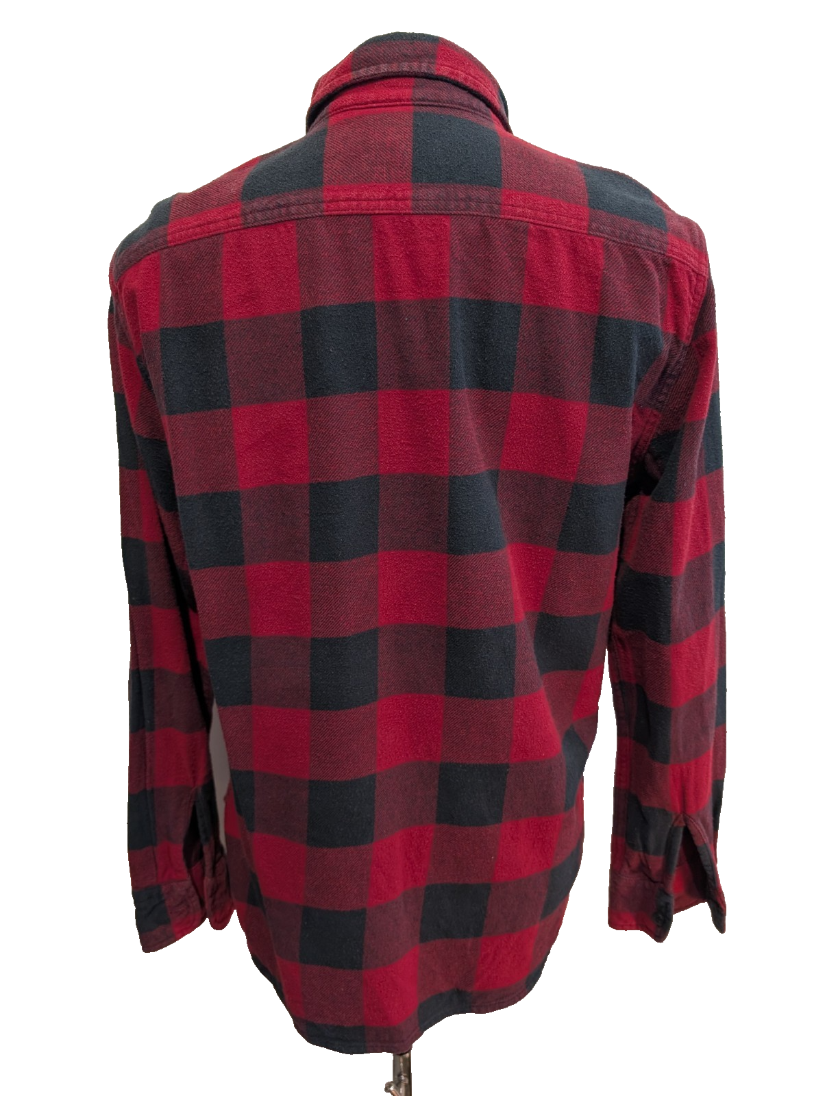 Chemise LEVI'S Standard Flanelle Épaisse Grands Carreaux Rouge & Noir Taille M