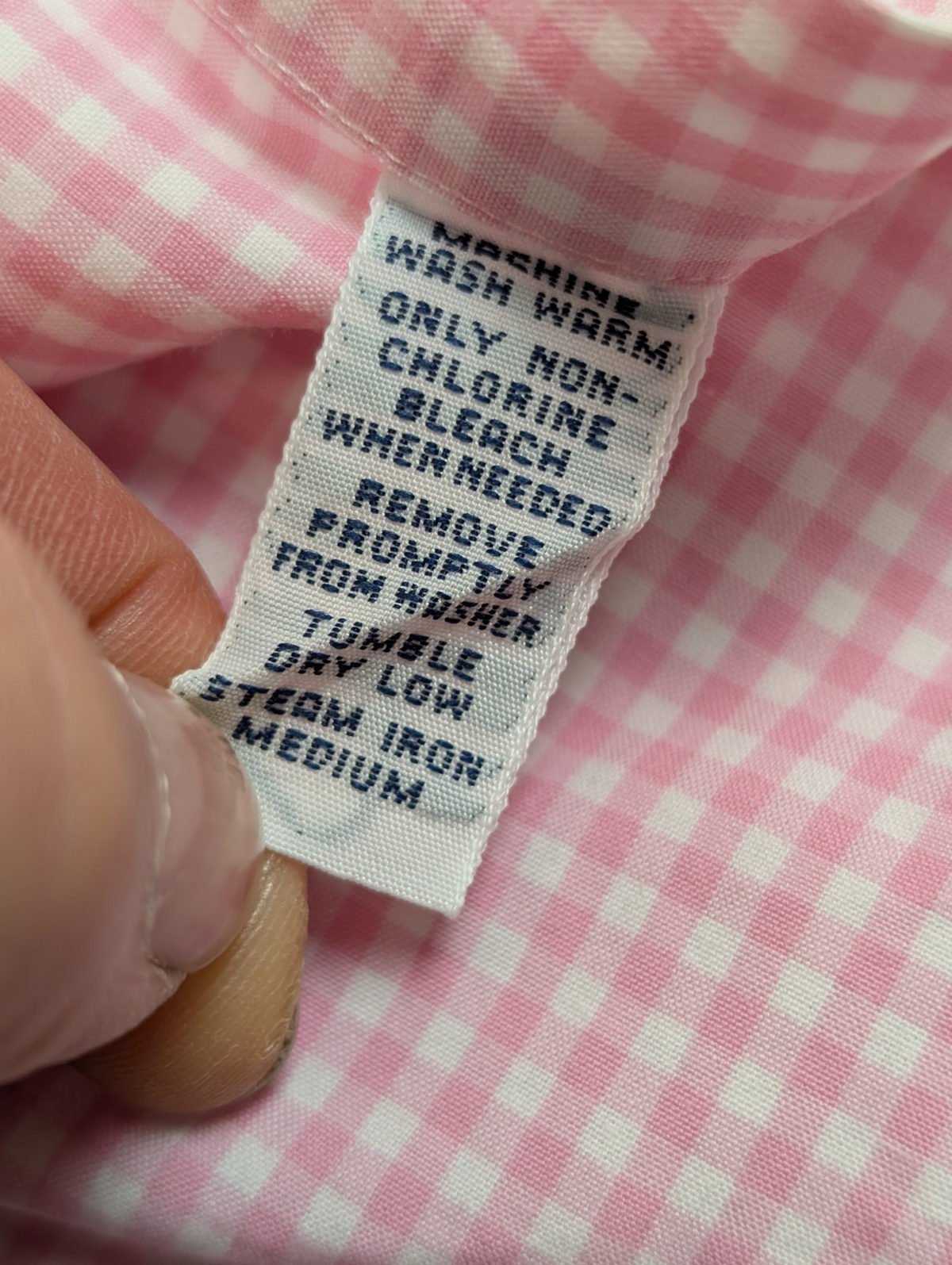 Chemise Polo Ralph Lauren Shirt XL XXL Classic Fit Carreaux Rose Button Down Cot