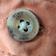 Chemise Carhartt Vintage Orange Patinée Manches Longues XXL