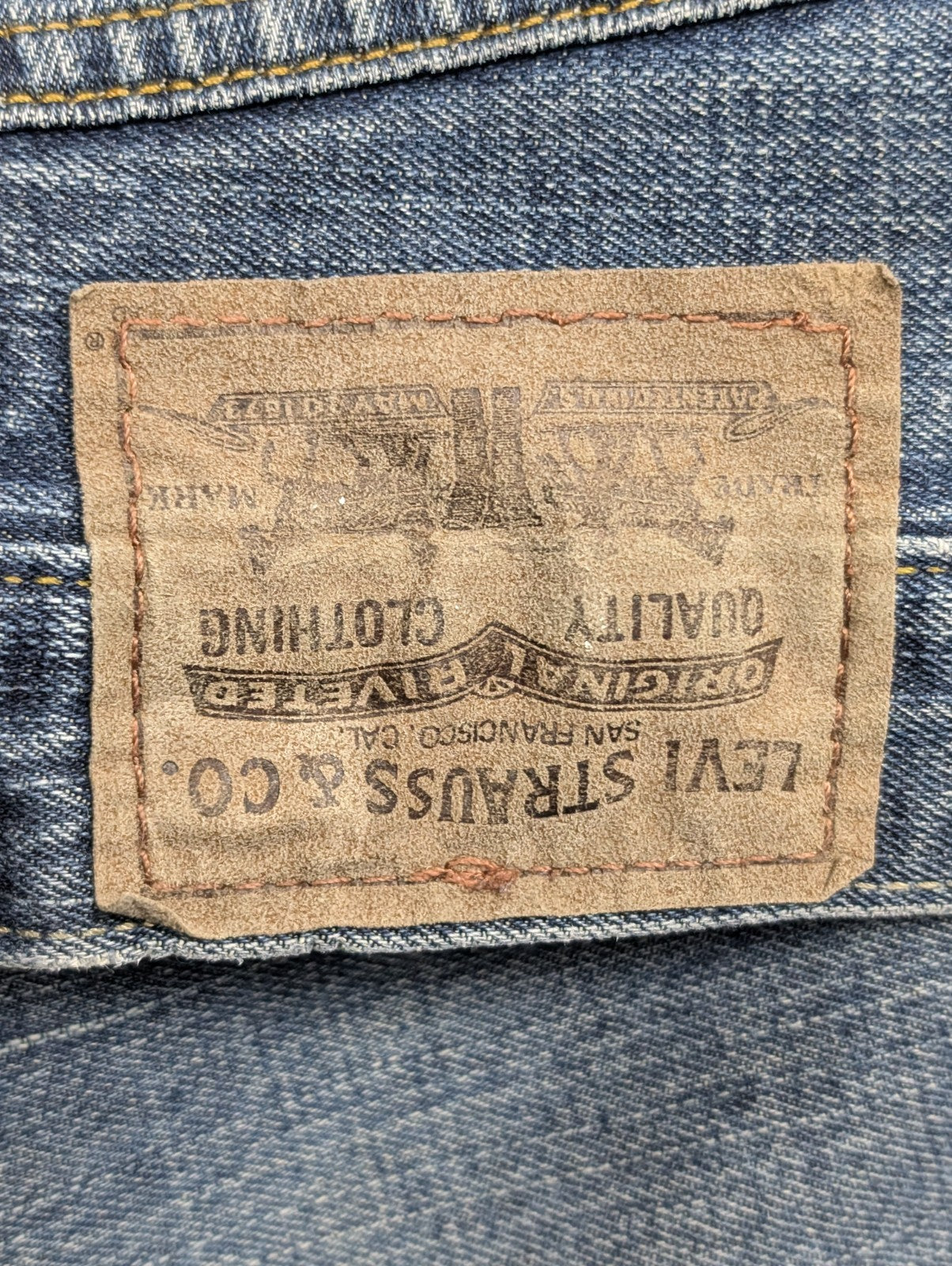 Jean Levi's 559 Relaxed Straight Bleu W34 L34 Homme 086JSR