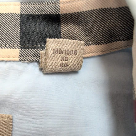 Chemise Burberry Brit Vintage Taille XL Bleu Clair Coton Logo Brodé