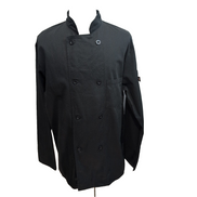 Veste de Cuisine Dickies L Noire Chef Cuisinier Neuve Sans Étiquette