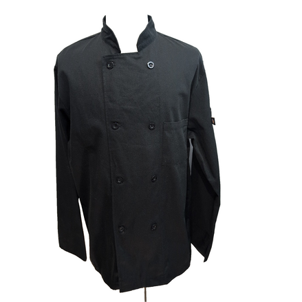 Veste de Cuisine Dickies L Noire Chef Cuisinier Neuve Sans Étiquette