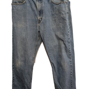 Jean Levi's 505 Regular Fit Vintage Homme W38 L30 Bleu Ciel Denim Light Wash