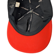 Casquette ADIDAS Vintage Rouge et Noir Logo Imprimé Taille Réglable