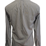 Chemise Polo Ralph Lauren Shirt S Slim Fit Stretch Rayures Noir Button Down