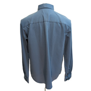 Chemise Rue Saint-Patrick Montréal L Bleu Stretch Neuve Étiquette Easy Care