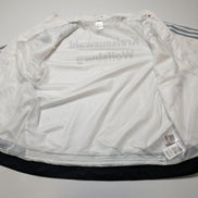 Veste Adidas Trainer Blanche Taille XL (Coupe large - Mesures réelles)
