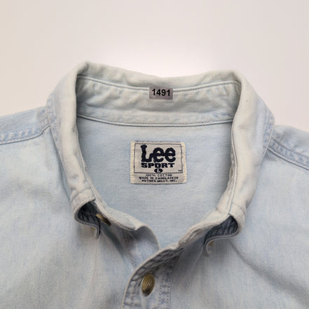 Chemise Lee Sport L Packers 1996 NFC Champions en Jean manches longues
