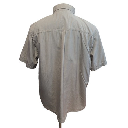 Chemise Wrangler randonnée marron carreaux poches manches courtes taille XL