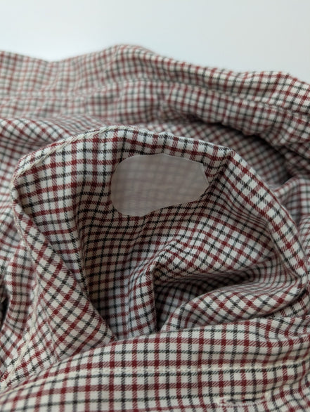 Chemise Ralph Lauren XXL Flanelle Carreaux Rouge Noir Shirt Button Down 3153