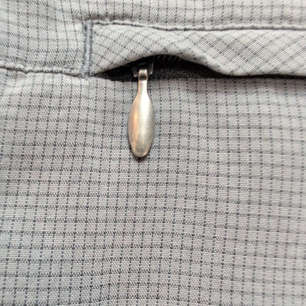 Chemise The North Face modèle technique modal gris micro carreaux XL