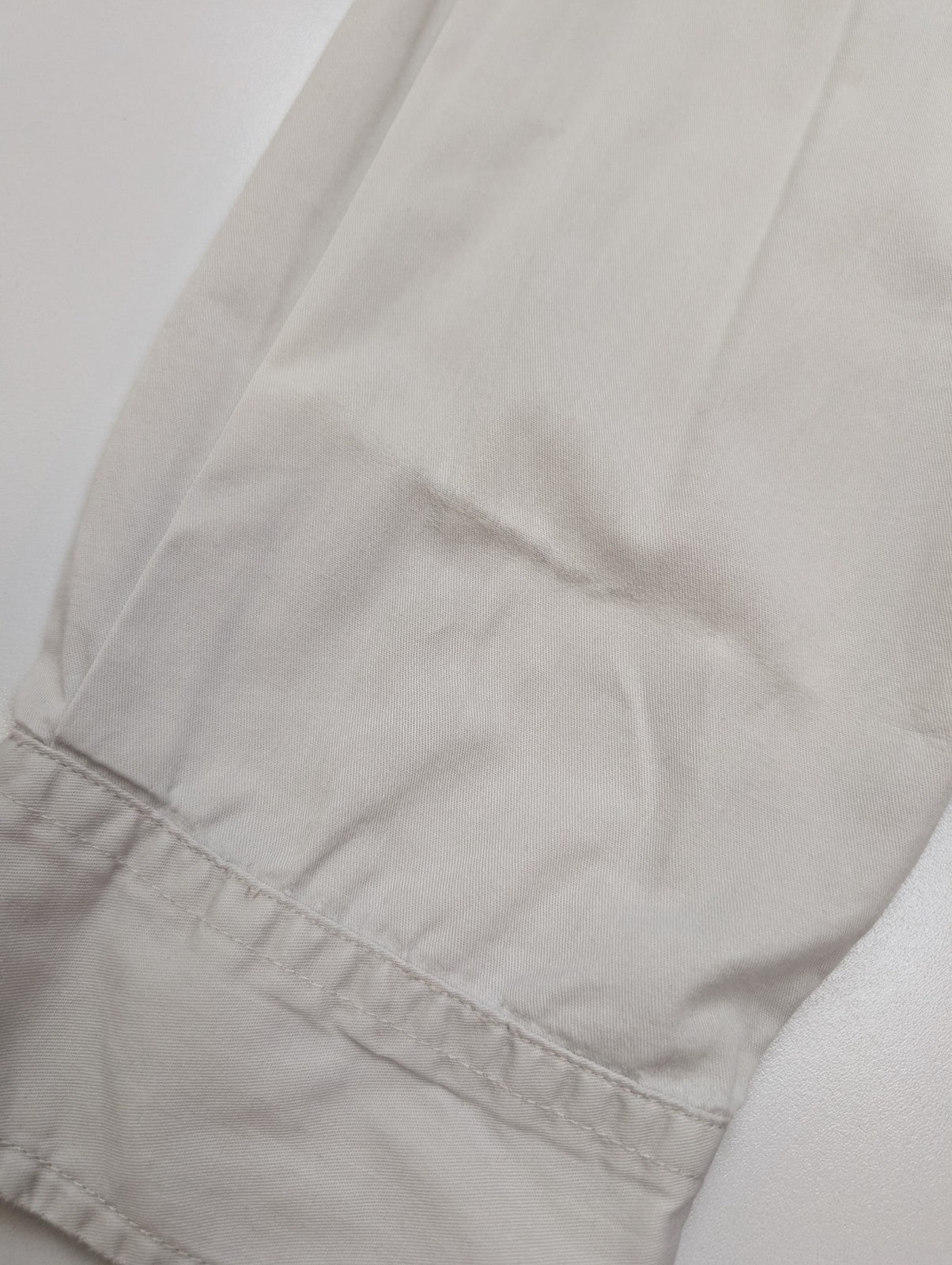 CHEMISE LEVI'S Coton Blanc Cassé Crème L/G Homme Vintage Poche