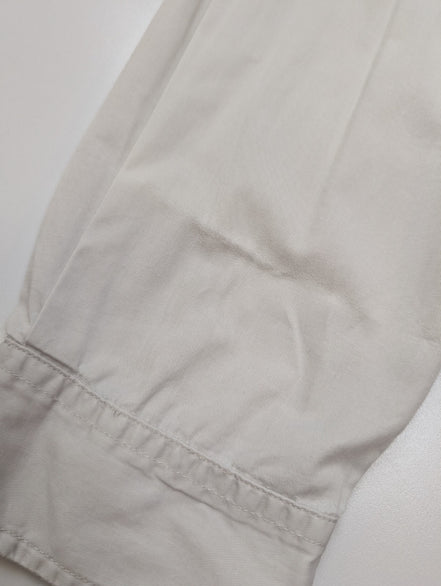 CHEMISE LEVI'S Coton Blanc Cassé Crème L/G Homme Vintage Poche