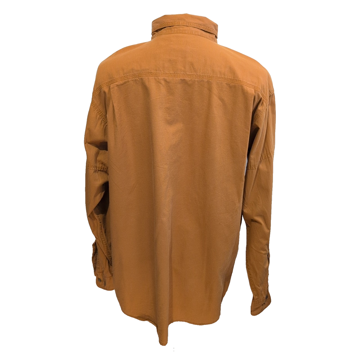 Chemise Red Head Workwear Orange Marron Vintage Manches Longues XL XXL