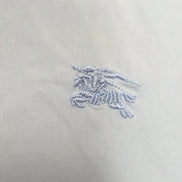 Chemise Burberry Brit Vintage Taille XL Bleu Clair Coton Logo Brodé