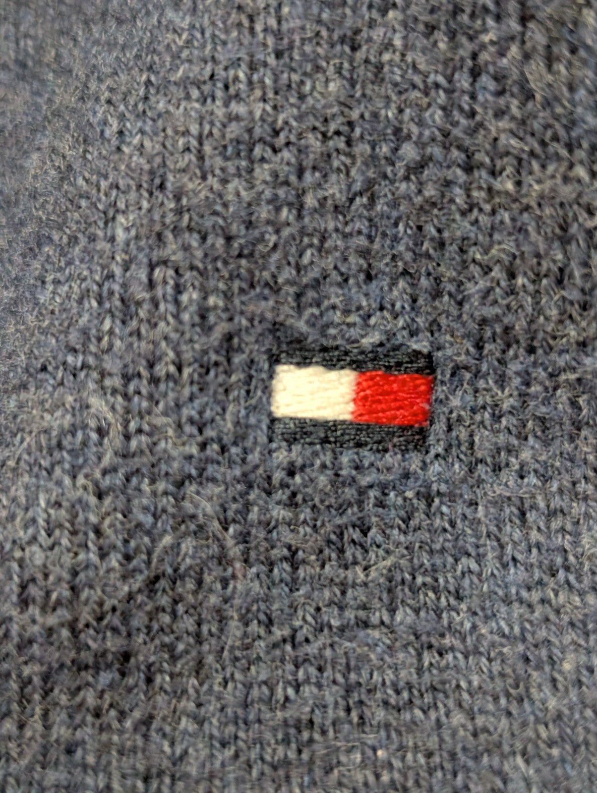 Pull Tommy Hilfiger Homme Bleu - Pima Cotton & Cashmere Blend - Taille XL