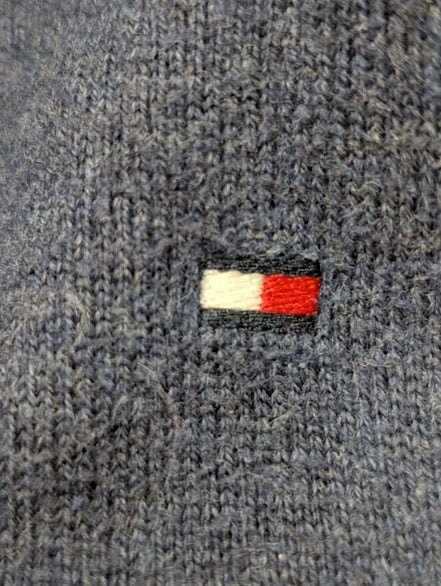 Pull Tommy Hilfiger Homme Bleu - Pima Cotton & Cashmere Blend - Taille XL