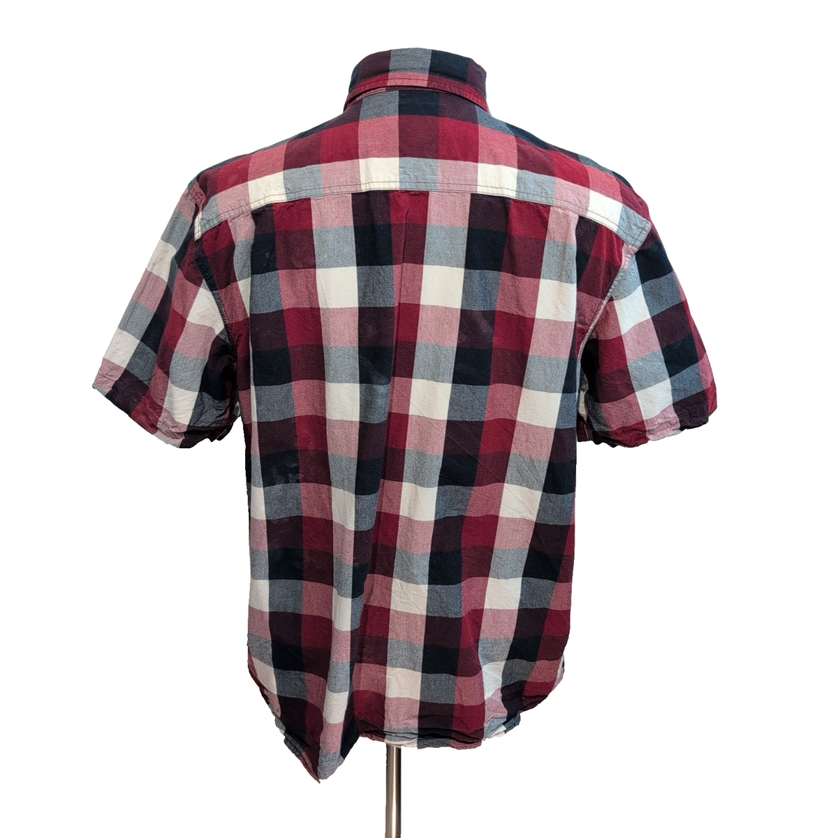 Chemise Carhartt Relaxed Fit XL Rouge Carreaux Manches Courtes
