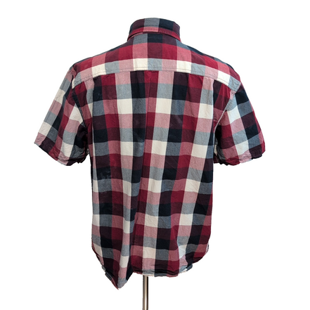Chemise Carhartt Relaxed Fit XL Rouge Carreaux Manches Courtes