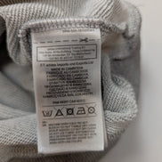 ➜ Sweat à Capuche Adidas Vintage - Grand Logo Brodé - Gris - Taille 40 (M/L)