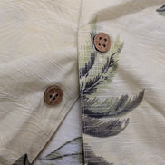 Chemise Hawaïenne Motif Fleurs et Cocotiers - Taille L