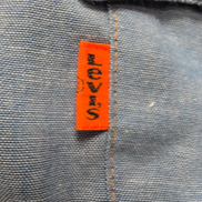 Chemise Levi's L Western Vintage Bleu Regular Fit Boutons Pression