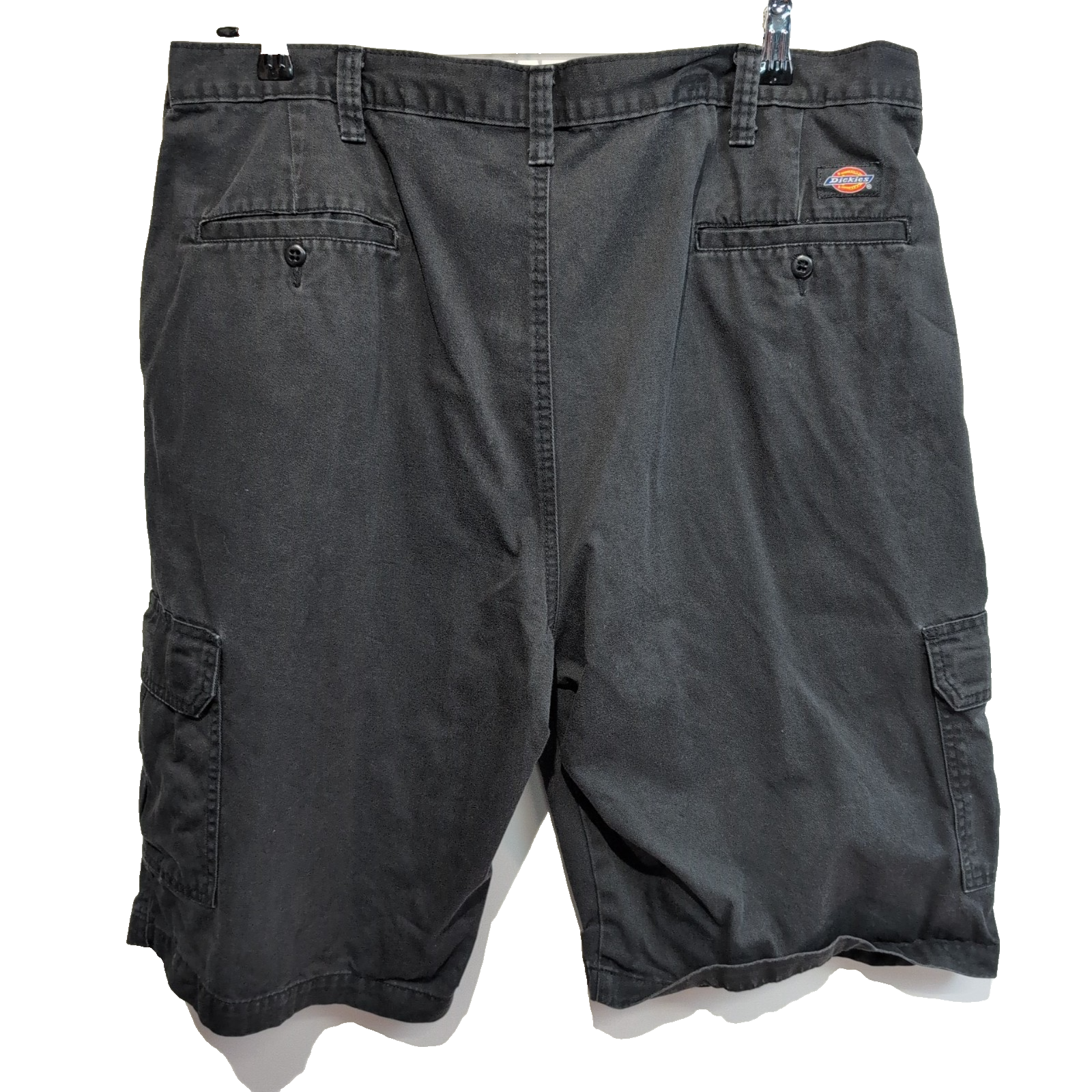 Short Dickies Cargo Noir Homme W40 Multi Poches Coupe Droite