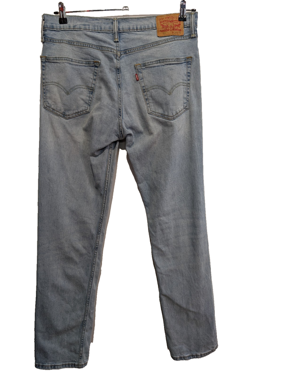 Jean Levi's 511 Slim Fit Homme W36 L32 Bleu Clair Stretch Vintage Denim